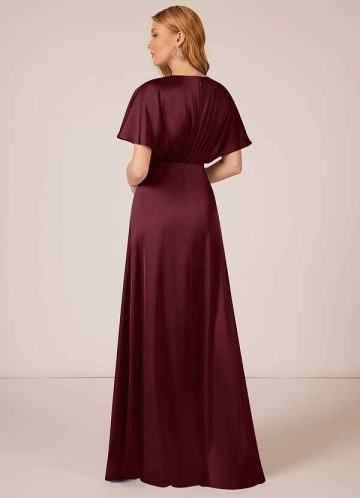 Domreck Ellery Stretch Satin Dress