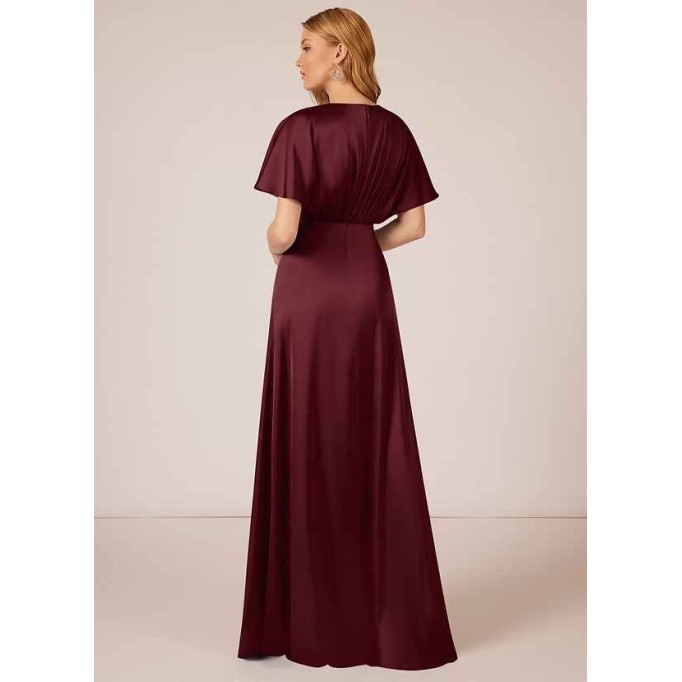 Domreck Ellery Stretch Satin Dress