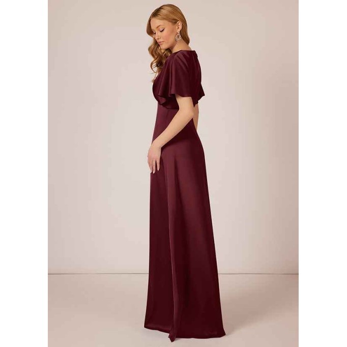 Domreck Ellery Stretch Satin Dress