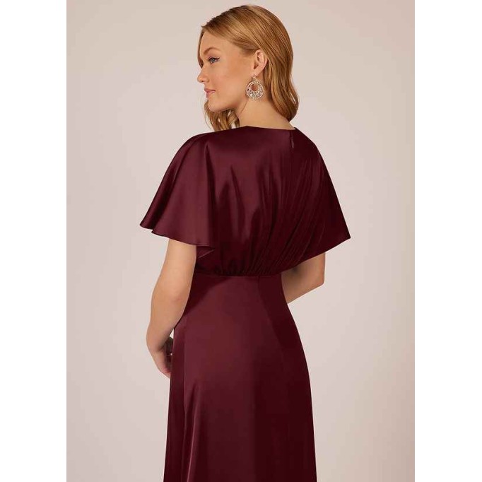 Domreck Ellery Stretch Satin Dress