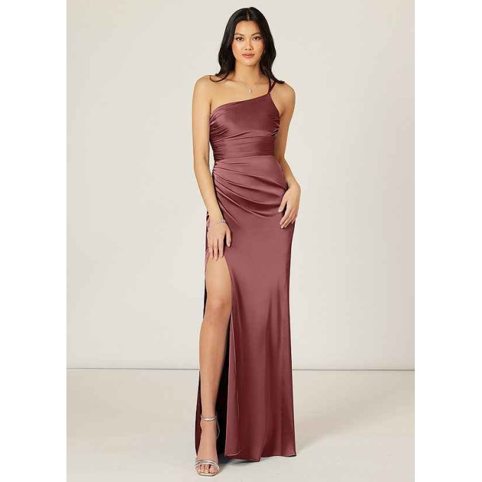 Domreck Eren Stretch Satin Dress