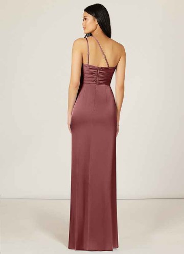 Domreck Eren Stretch Satin Dress