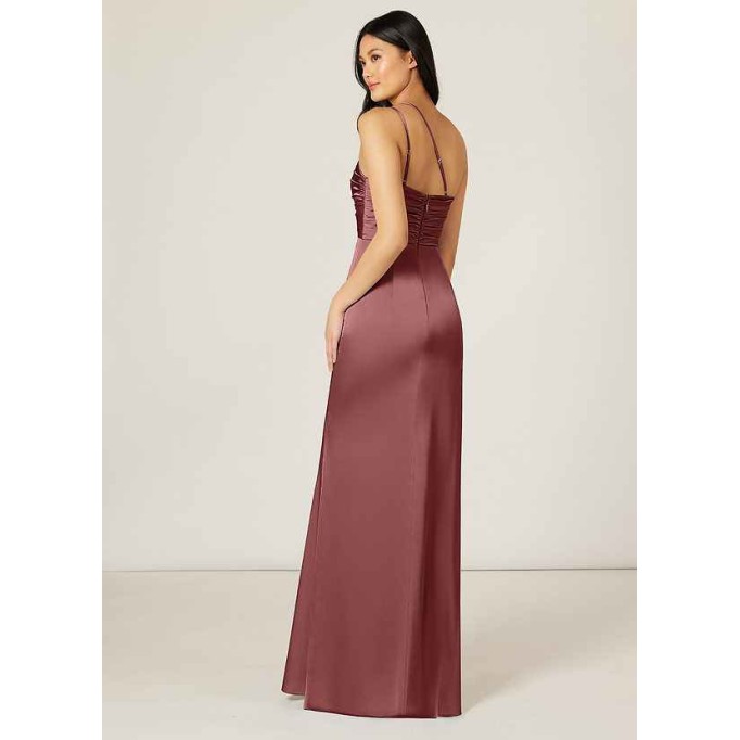 Domreck Eren Stretch Satin Dress