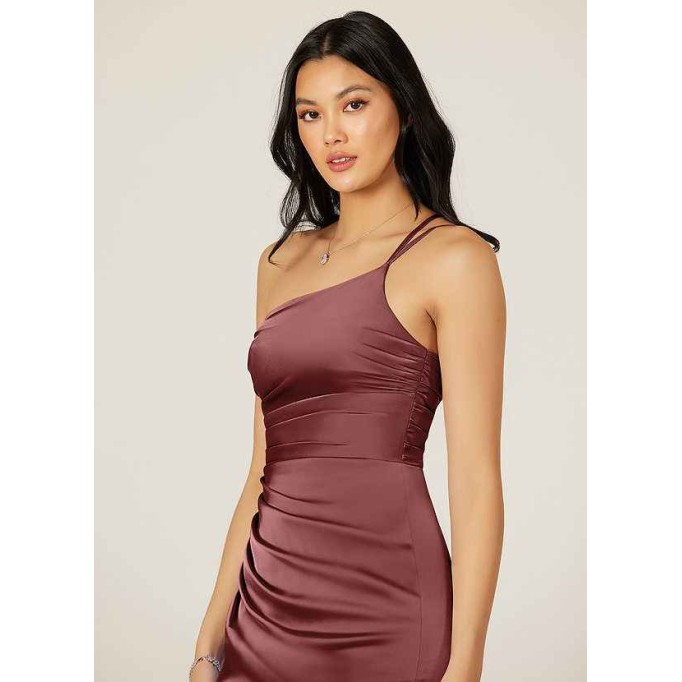 Domreck Eren Stretch Satin Dress