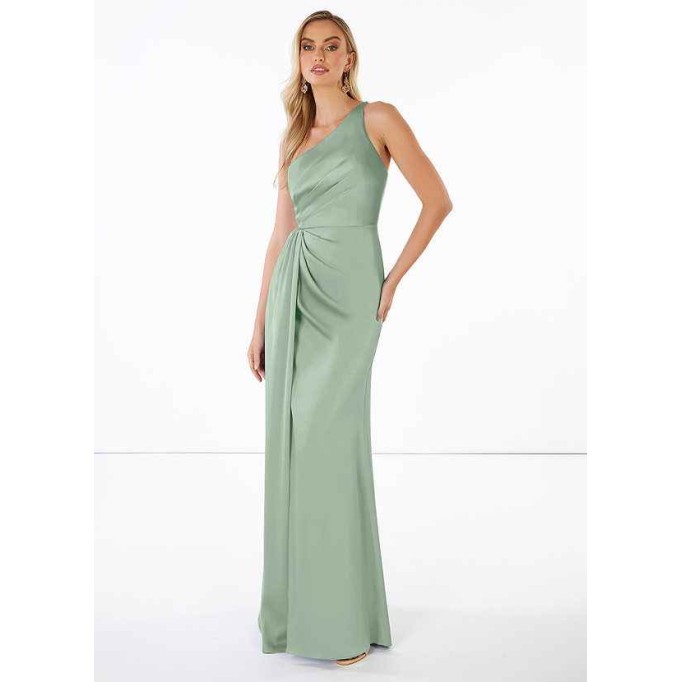 Domreck Mika Stretch Satin Dress