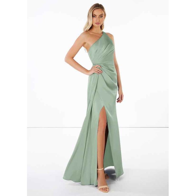 Domreck Mika Stretch Satin Dress