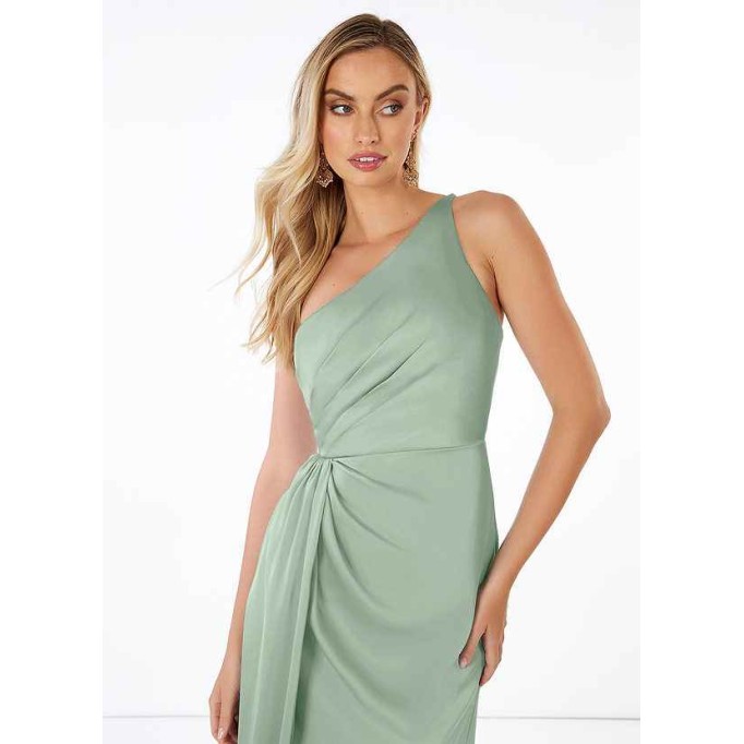 Domreck Mika Stretch Satin Dress