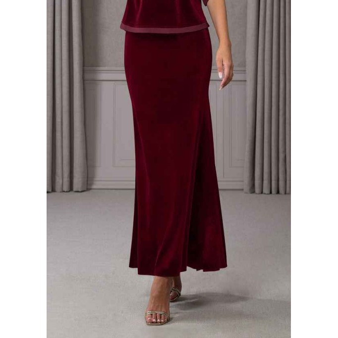 Domreck Zana Velvet Skirt
 ( Final Sale )