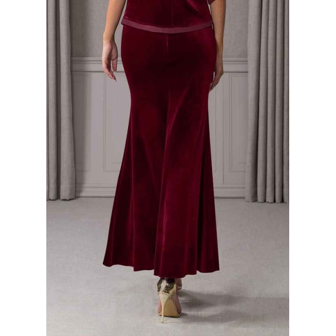 Domreck Zana Velvet Skirt
 ( Final Sale )