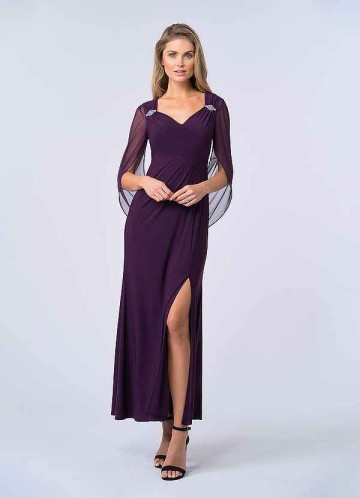 UpStudio Draped Cowl Sleeve Dress