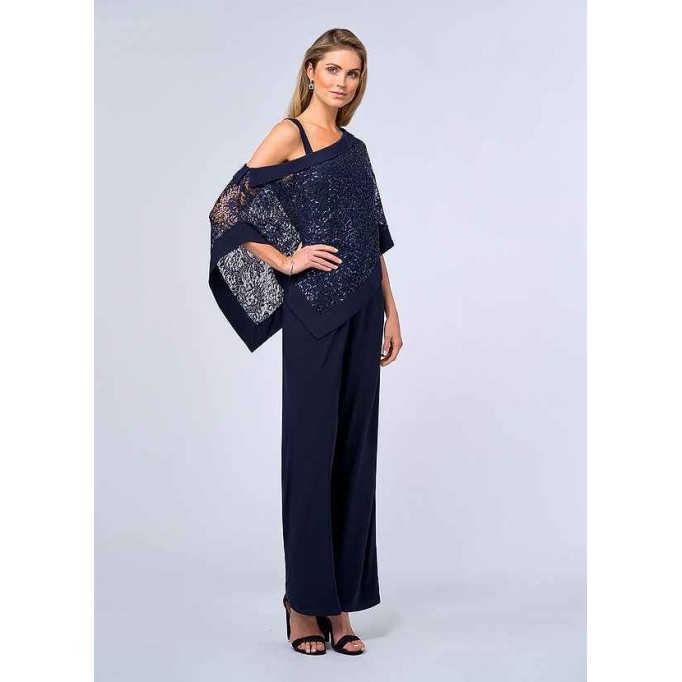 UpStudio One Shoulder Sequin Top and Pant Set