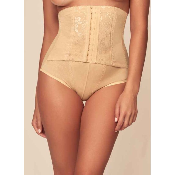 High Waisted Compressing Corset Tummy Shaper Briefs