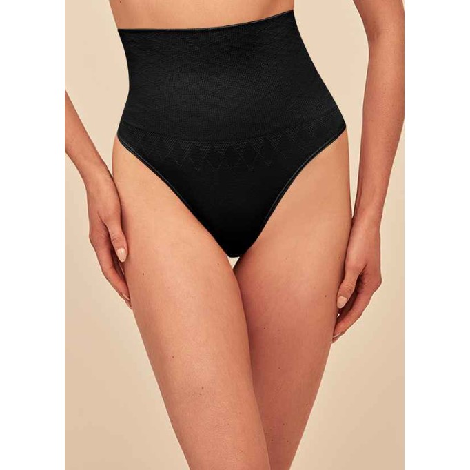 Seamless Mid-Waist Shaping Thong