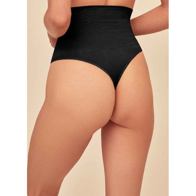 Seamless Mid-Waist Shaping Thong