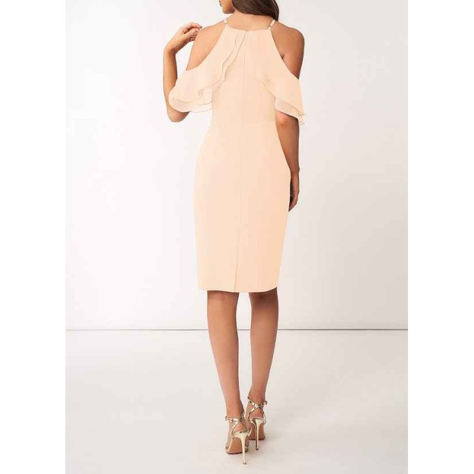 AZ Occasions So Lovely Chiffon Midi Dress