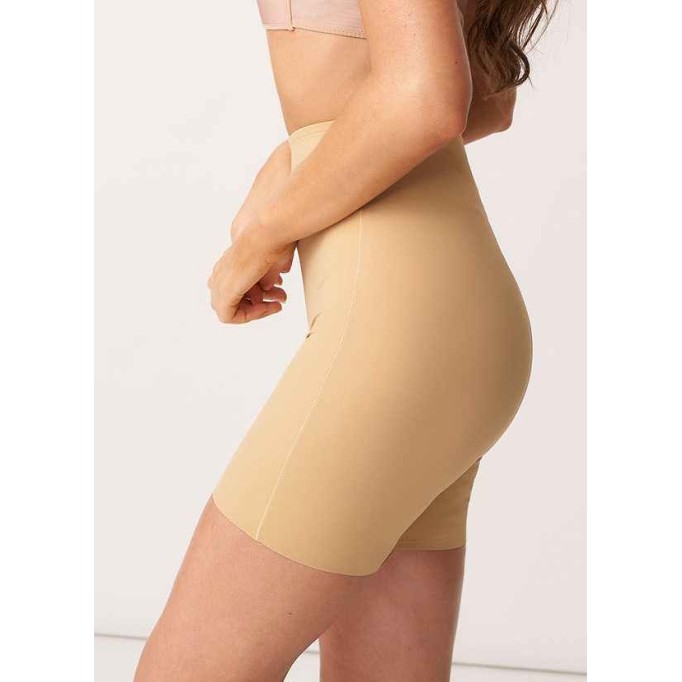 High Waisted Seamless Mid Thigh Shorts