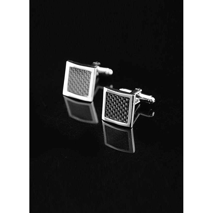 Traditional Square Cuff Links