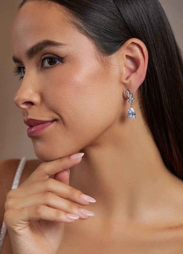 Cluster Dew Drop Earrings