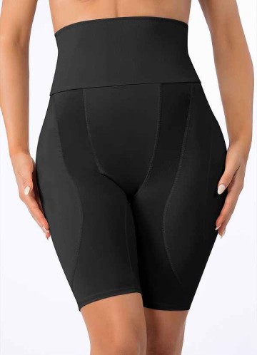 High Waisted Hip Enhancer Padded Shapewear Shorts