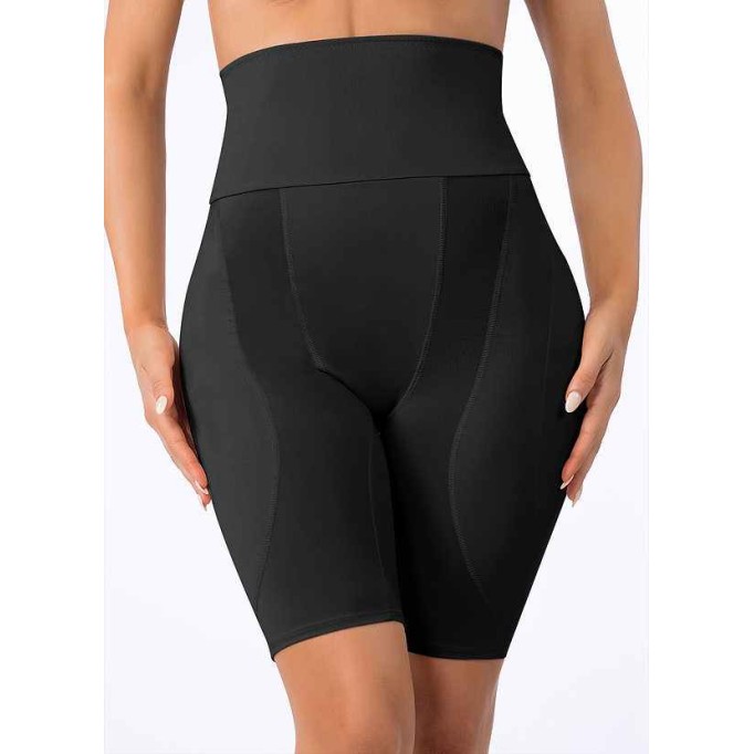 High Waisted Hip Enhancer Padded Shapewear Shorts