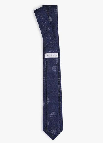 Stylized Pin Dot Skinny Tie