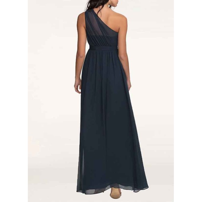 AZ Occasions Magical Day Dark Navy Chiffon Maxi Dress