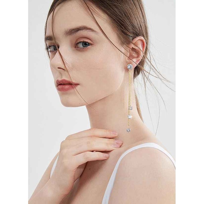 Tiered Drop Earrings