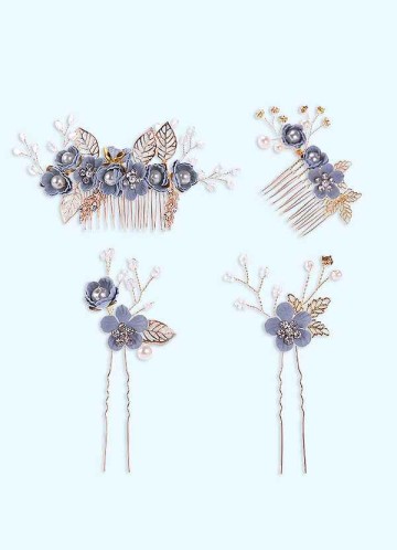 A Touch of Blue Haircomb